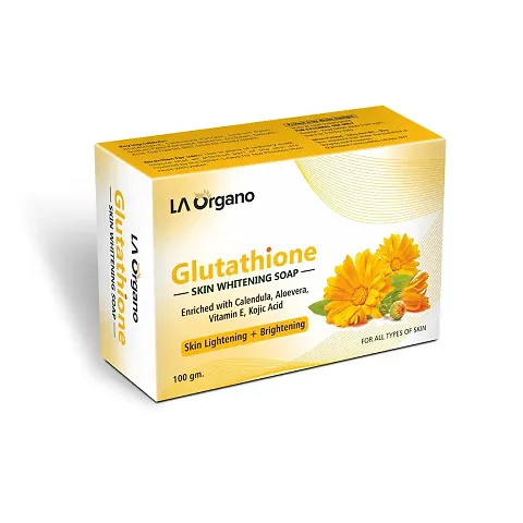 LA Organo Glutathione Calendula Skin Lightening Soap