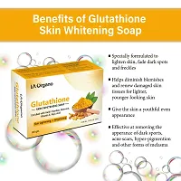 LA Organo Glutathione Haldi Chandan Skin Lightening & Brightening Soap For All Skin Type (100gm) Pack of 5-thumb1