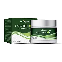 LA Organo Glutathione Cream, 50g  Glutathione Face Scrub, 50g  Glutathione Gel, 100g (Pack of 3)-thumb1