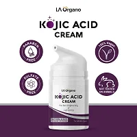 LA Organo Kojic Acid Face Cream Enriched with Vitamin E, Niacinamide, Hyaluronic Acid for Skin Brightening  Lightening, Fade Away Dark Spots  Scars (Pack of 1) 50 GM-thumb4