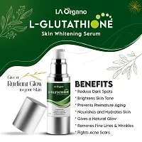 LA Organo Glutathione Cream, 50g  Glutathione Serum, 30ml  Glutathione Face Scrub, 50g  Glutathione Gel, 100g  Glutathione Soap (Pack of 5)-thumb4