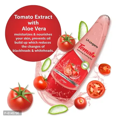 LA Organo Tomato Hydrating Soothing Gel for Skin Brightening | Skin Clarifying and Vitalizing-thumb2