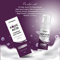 LA Organo Kojic Acid Skin Brightening and Lightening with Vitamin C Foaming Face Wash 100ML-thumb1