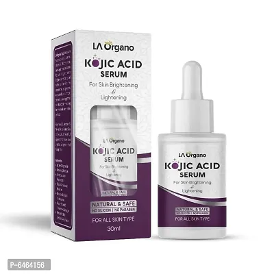 LA Organo Kojic Acid Serum for Skin Brightening and Lightening with Niacinamide and Vitamin C 30 ML-thumb0