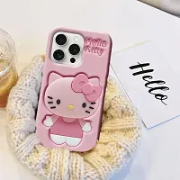 Apple iPhone 15 Pro Cute Hello Kitty Soft Case-thumb2