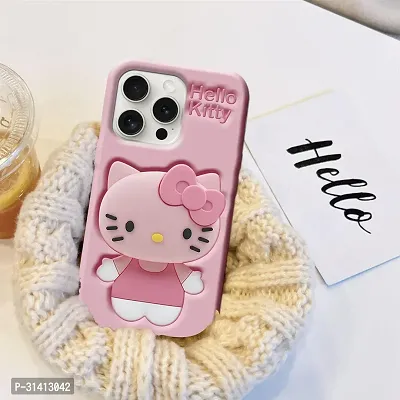 Apple iPhone 15 Pro Cute Hello Kitty Soft Case-thumb3