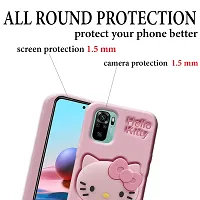 Redmi Note 10 Cute Hello Kitty Soft Case-thumb3