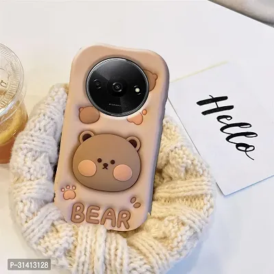 Redmi A3 2024 Cute Funny Bear Case-thumb5