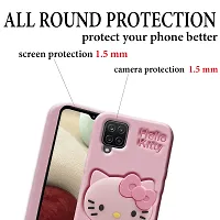 Samsung Galaxy A12 Cute Hello Kitty Soft Case-thumb3