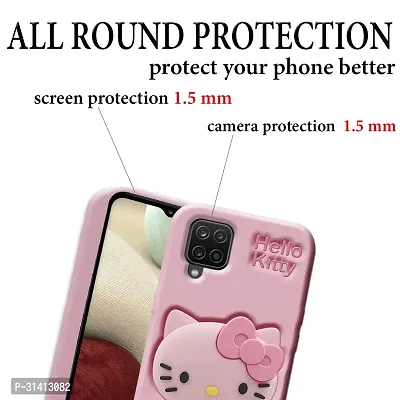 Samsung Galaxy A12 Cute Hello Kitty Soft Case-thumb4