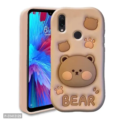 Redmi Note 7 Cute Funny Bear Case