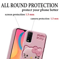 Vivo Y20 Cute Hello Kitty Soft Case-thumb3