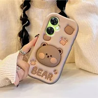 OnePlus Nord CE3 Lite 5G Cute Funny Bear Case-thumb4