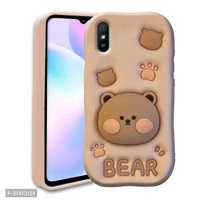 Redmi 9A Cute Funny Bear Case-thumb0