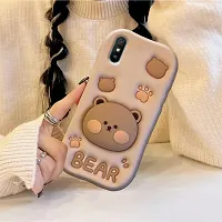 Redmi 9A Cute Funny Bear Case-thumb4