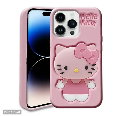 Apple iPhone 14 Pro Cute Hello Kitty Soft Case-thumb0