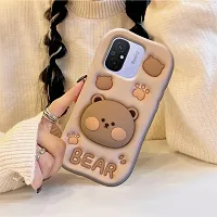 Redmi 12C Cute Funny Bear Case-thumb4