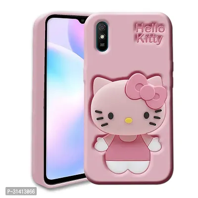 Redmi 9A Cute Hello Kitty Soft Case-thumb0