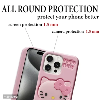 Apple iPhone 15 Pro Cute Hello Kitty Soft Case-thumb4