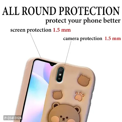 Redmi 9A Cute Funny Bear Case-thumb4