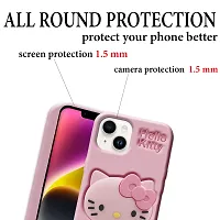 Apple iPhone 14 Cute Hello Kitty Soft Case-thumb3