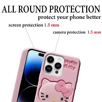 Apple iPhone 14 Pro Cute Hello Kitty Soft Case-thumb3