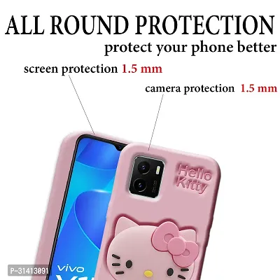 Vivo Y15s Cute Hello Kitty Soft Case-thumb3