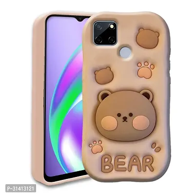 Realme C12 Cute Funny Bear Case