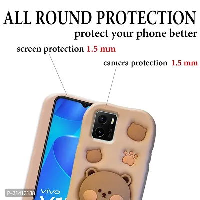 Vivo Y15s Cute Funny Bear Case-thumb4