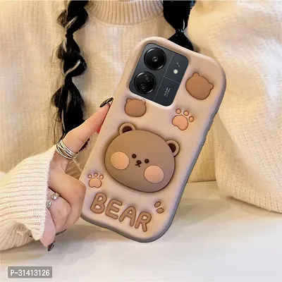 Redmi 13C 4G Cute Funny Bear Case-thumb5