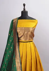Classic Banarasi Silk Jacquard Lehenga Choli for Women-thumb1