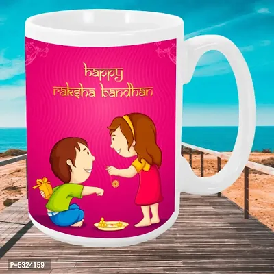 Trendy Rakshabandhan/Rakhi printed coffee mug pack of 1