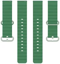 Sacriti P26BIG09 Compatible with AmazfitMiniBipUProLiteSGTS22eGalaxyActive2 20 mm Silicone Watch Strap Greenpack of 1-thumb3