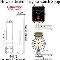 Sacriti Strap Compatible with AmazfitGTS2MiniBipProLiteGTS22eBipSGalaxy Active2 22 mm Silicone Watch Strap Whitepack of 1-thumb2