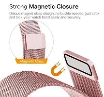 Sacriti GHook 42444549MM Smooth Soft Nylon sport Belt for Series Ultra8765 42 mm Metal Watch Strap Rose goldpack of 1-thumb1