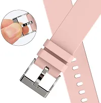 Sacriti Strap Compatible with Amazfit GTS2 MiniBipBipUProLiteBipSGalaxy Active2 20 mm Silicone Watch Strap Pinkpack of 1-thumb1