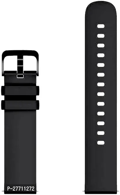 Sacriti 22mm Soft Silicone Strap Compatible Watch List In Photo  Only For 22mm 22 mm Silicone Watch Strap Black