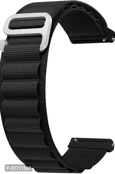 Sacriti 20 mm Alpine loop strap with g buckle 20 mm Fabric Watch Strap Blackpack of 1-thumb0