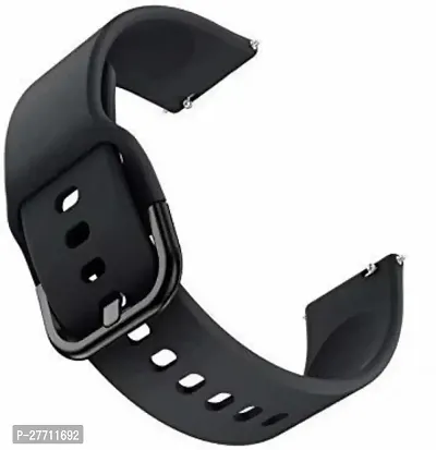 Sacriti 20MM WATCH STRAP 20 mm Silicone Watch Strap Blackpack of 1-thumb0