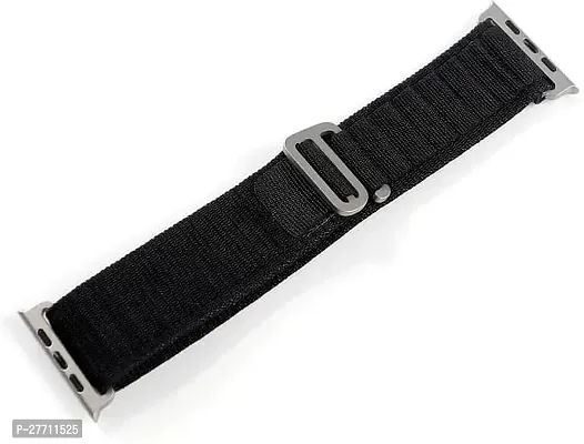Sacriti Alpine Loop iWatch 42444549mm iWatch Ultra Series 87SE54 220 mm Fabric Watch Strap Blackpack of 1