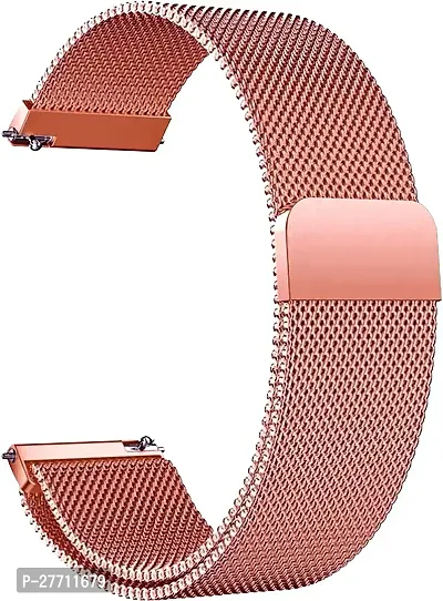 Sacriti TSWB002 22 mm Metal Watch Strap Rose Goldpack of 1-thumb0