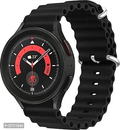 Sacriti Watch Strap 42MM 44MM 45 MM Also For Series 987654321SE 49 mm Silicone Watch Strap Blackpack of 1-thumb0