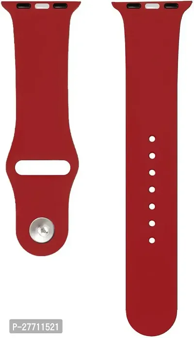 Sacriti Y11AIR09 24 mm Silicone Watch Strap Redpack of 1-thumb5