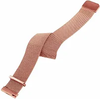 Sacriti Magnetic Chain Compatible for AmazfitGTS2MiniBipBipUProLiteGalaxy Active2. 20 mm Metal Watch Strap Rose Gold-thumb1