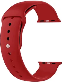 Sacriti Y11AIR09 24 mm Silicone Watch Strap Redpack of 1-thumb1