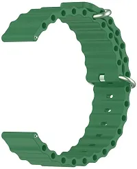 Sacriti P26BIG09 Compatible with AmazfitMiniBipUProLiteSGTS22eGalaxyActive2 20 mm Silicone Watch Strap Greenpack of 1-thumb1