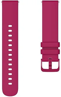 Sacriti Silicon Premium Smart Watch Strap Smart Watch Strap 20 mm Silicone Watch Strap Red-thumb1