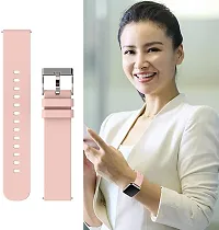 Sacriti Strap Compatible with Amazfit GTS2 MiniBipBipUProLiteBipSGalaxy Active2 20 mm Silicone Watch Strap Pinkpack of 1-thumb3