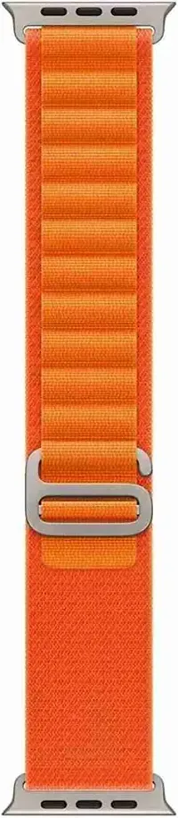 Sacriti Alpine Loop Strap for Watch Series 12345678Ultra Compatible 44 mm Synthetic Watch Strap Orangepack of 1-thumb1