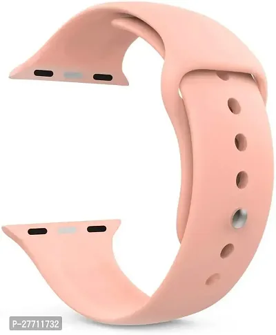 Sacriti Y11AIP09 iWatch Strap Compatible with iWatch Series 7654321SE Size 4244 45 mm Silicone Watch Strap Pinkpack of 1-thumb0